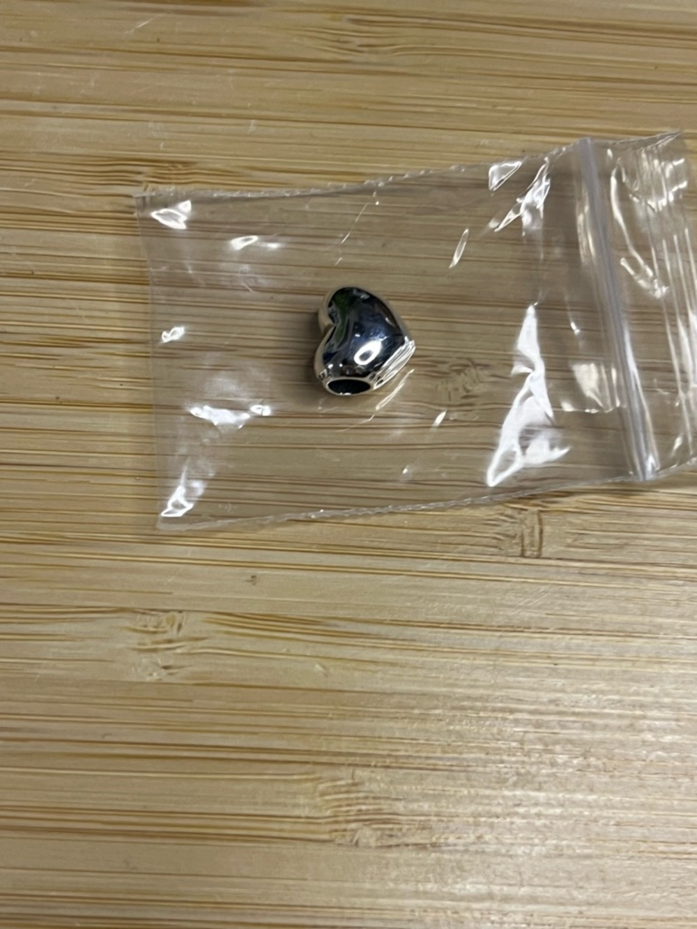 Pandora Engravable Heart Spacer - Picture 2 of 2